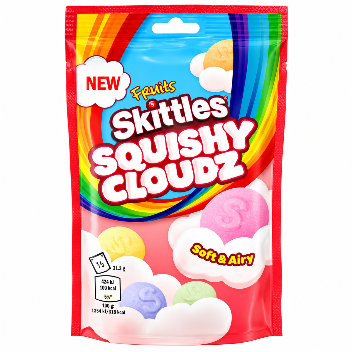 Skittles Squishy Cloudz Fruits 94 g