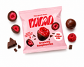 NUCAO Crunchy Raspberries – Chocolate with Freeze-Dried Raspberries