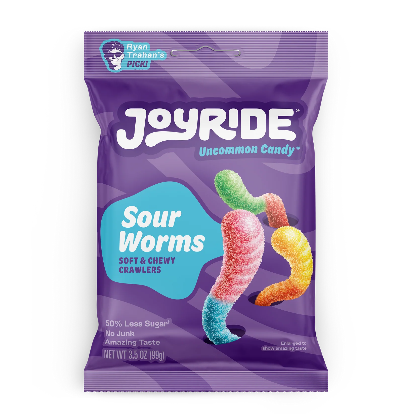 JOYRIDE Low Sugar Sour Worm Crawlers – 99 g