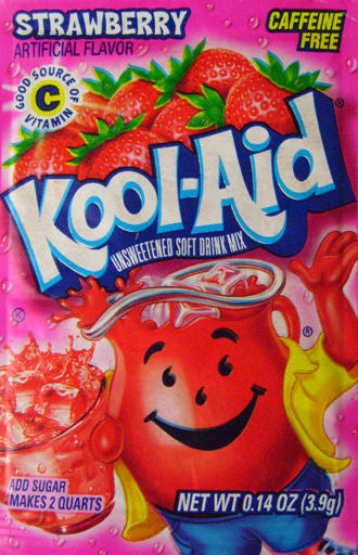 Kool-Aid Strawberry Flavor - Florida Candy Wholesale