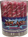 Splash Swirl Pops Hot Pink (30 Pieces Per Jar)