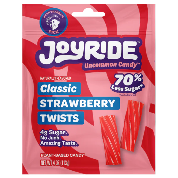 JOYRIDE Classic Strawberry Twists – 113 g