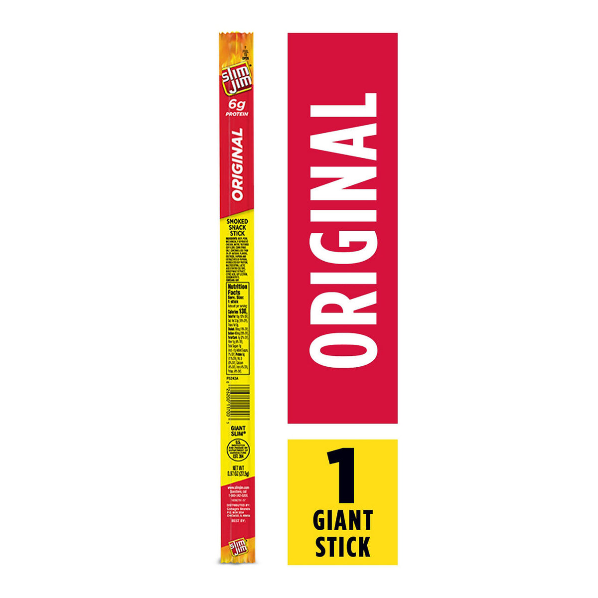 Slim Jim Giant Original Meat Snack